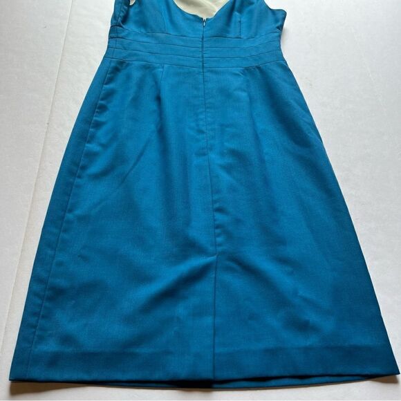 Banana Republic Outlet Women's Sleeveless Sheath Dress Royal Blue Size 2 - Picture 7 of 11
